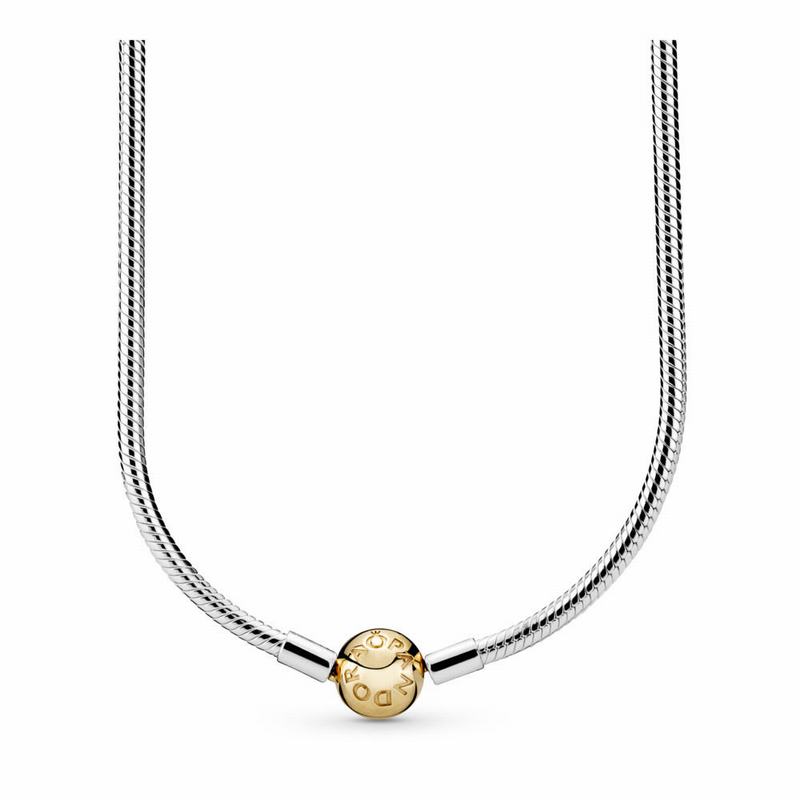 Pandora Charm Necklace with 14K Gold Clasp Egypt JH7350289